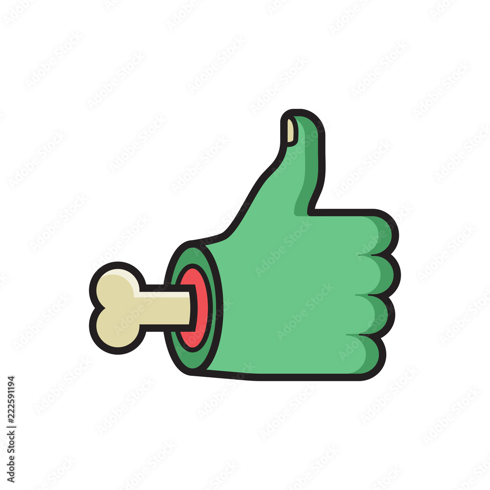 Zombie like hand Stock Vector Adobe Stock