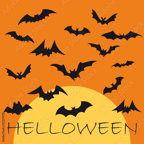 Halloween background Vector