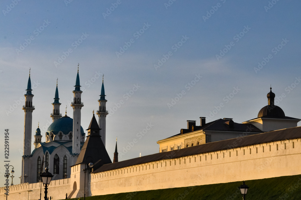 Obraz premium mosque in the sunlight