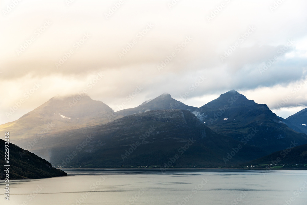 Fjord mountains