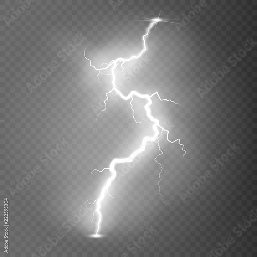 Vector illustration.Transparent light effect of