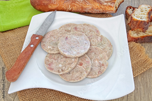 Tableau sur toile andouille
