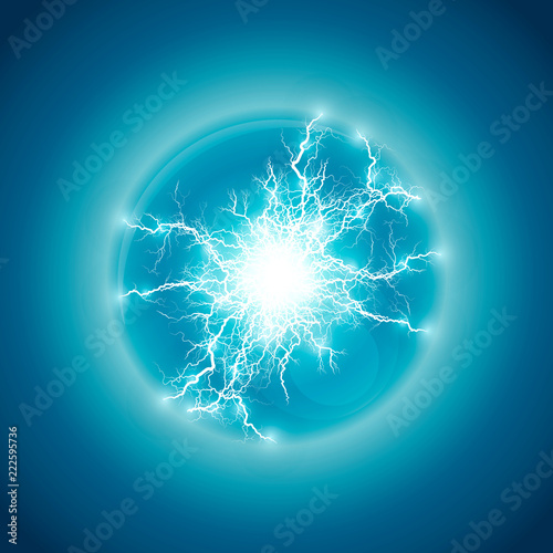 Vector illustration. Transparent light effect