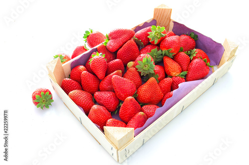 caissette de fraises