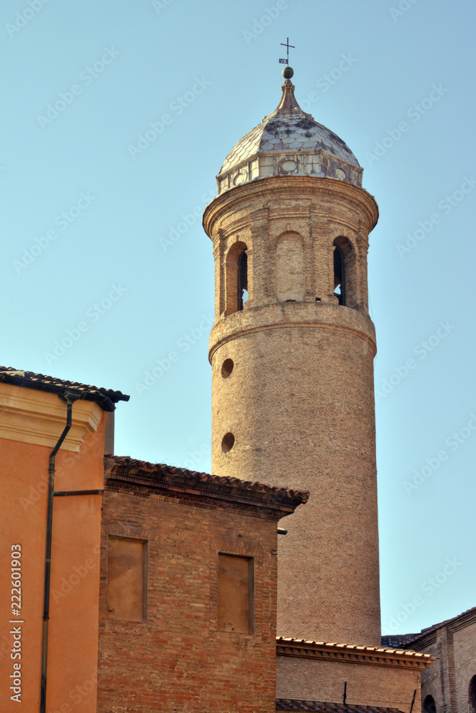 veduta panoramica di alcuni angoli di Ravenna, Italia