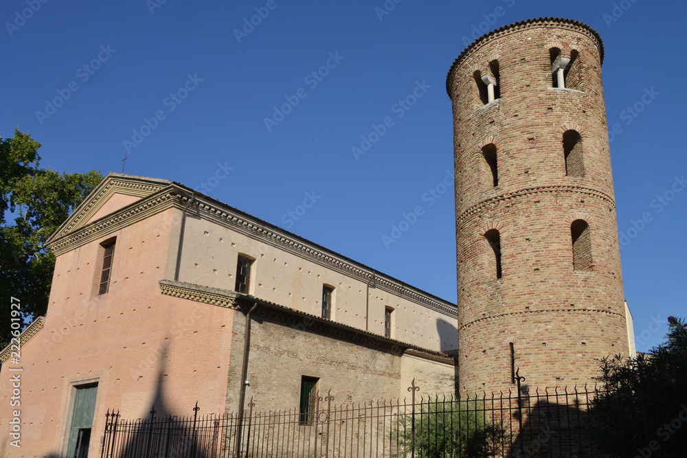 veduta panoramica di alcuni angoli di Ravenna, Italia