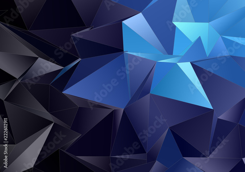 Triangular 3d  modern background