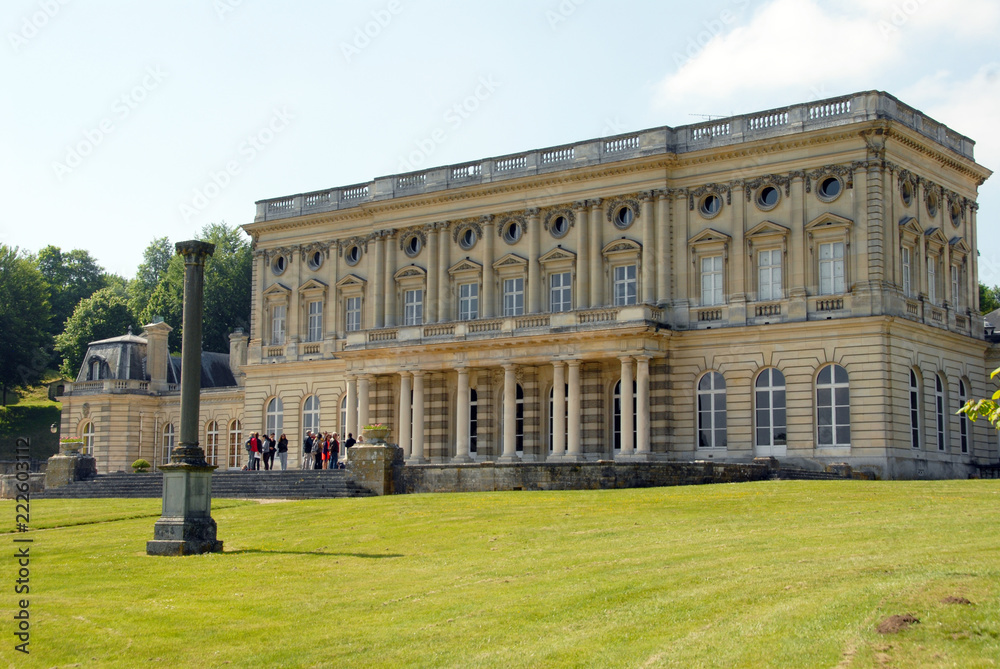 Naklejka premium Ville de Vernon, Château de Bizy, département de l'Eure, Normandie, France