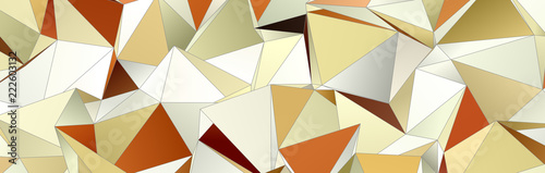 Triangular 3d  modern background