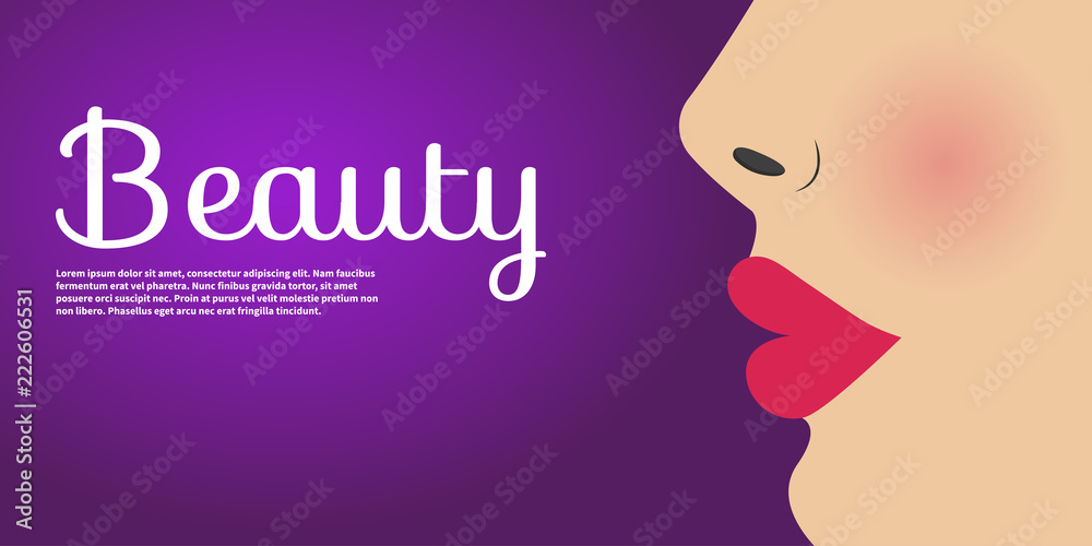 flyer for beauty salon