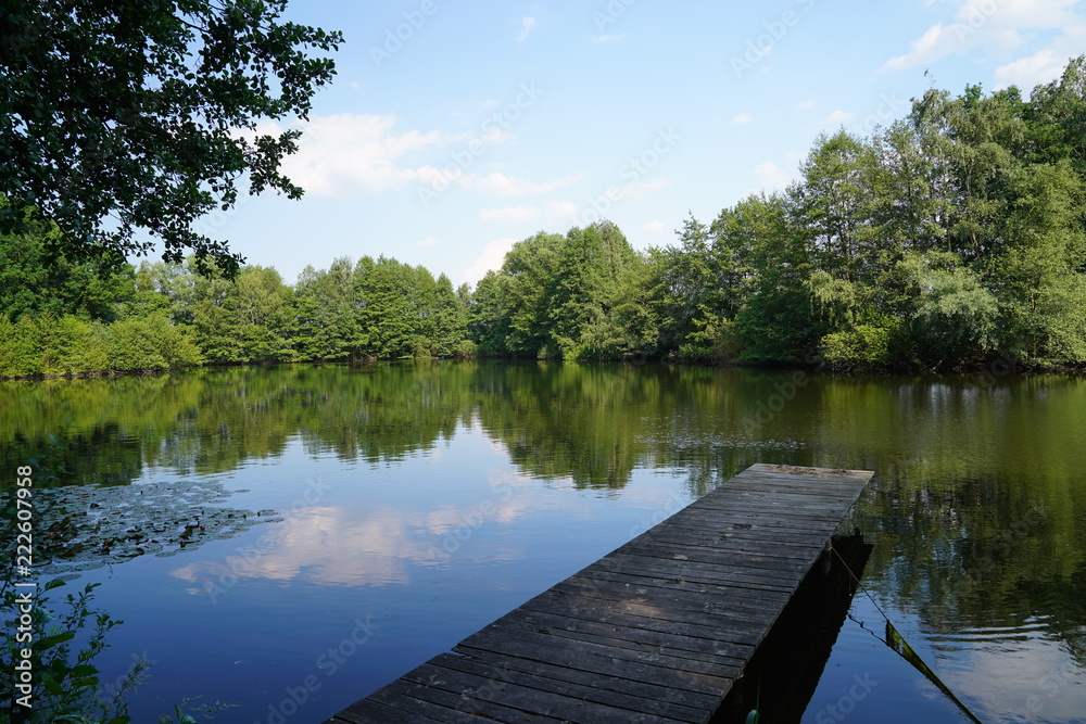 Obraz premium Blauer See