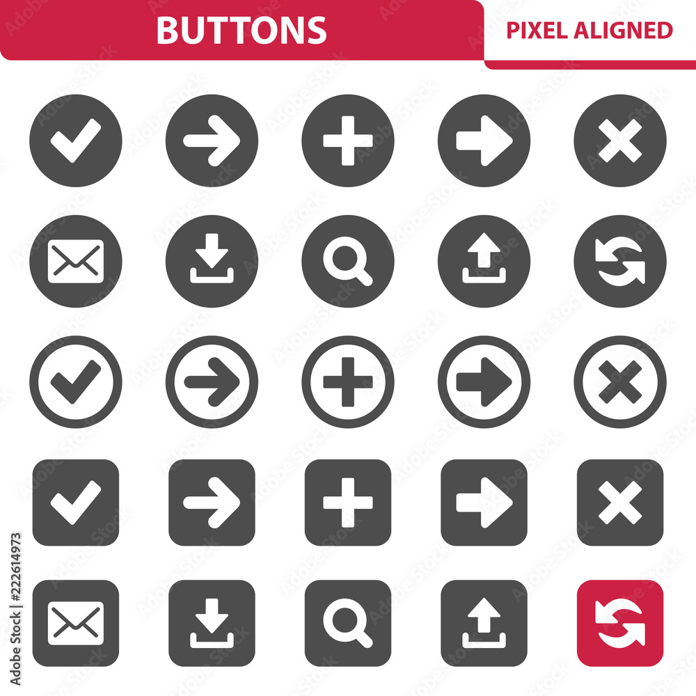 Buttons Icons Buttons Icons
