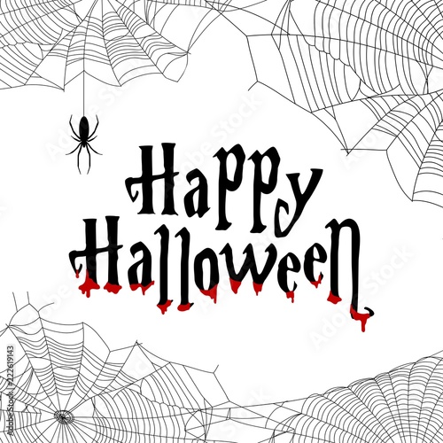 Happy Halloween vector illustration