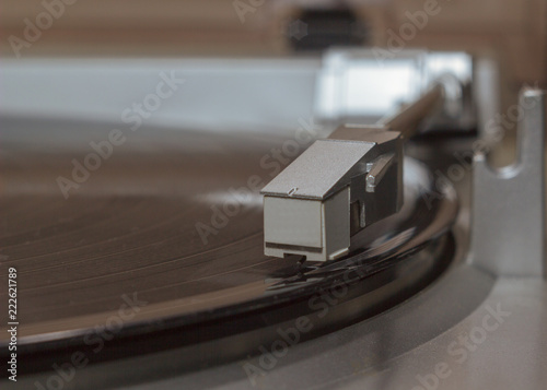 vinyl disc player head