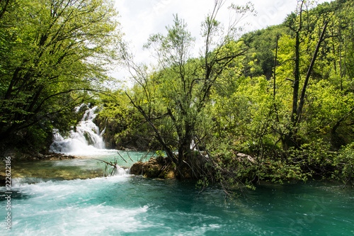 Fototapeta Naklejka Na Ścianę i Meble -  Plitvicer Seen, Kroatien