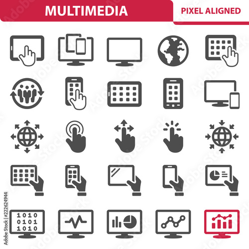 Multimedia Icons