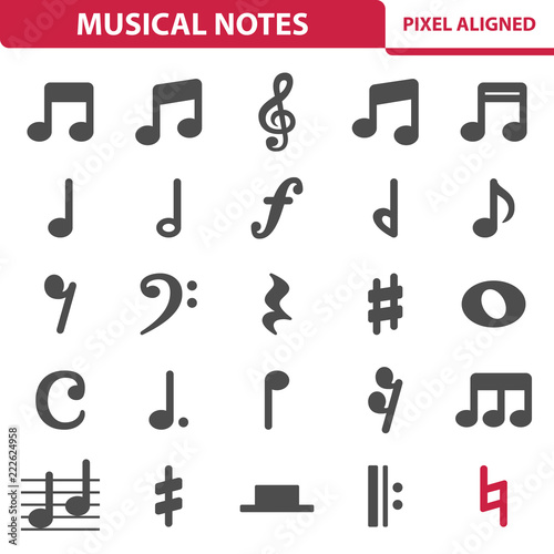 Musical Notes Icons
