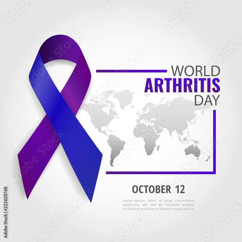 Vector Illustration on the theme World Arthritis Day
