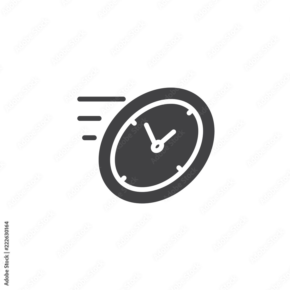 Fast time vector icon. filled flat sign for mobile concept and web design. rush hour simple solid icon. Symbol, logo illustration. Pixel perfect vector graphics Fast time vector icon. filled flat sign for mobile concept and web design. rush hour simple solid icon. Symbol, logo illustration. Pixel perfect vector graphics