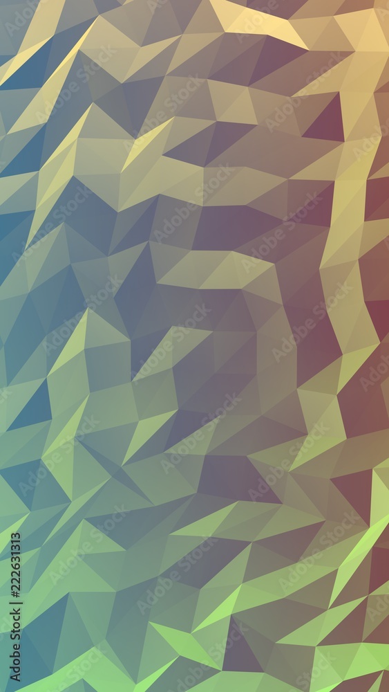 Abstract triangle geometrical green background. Geometric origami style with gradient. 3D illustration Abstract triangle geometrical green background. Geometric origami style with gradient. 3D illustration