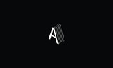 alphabet a logo design 