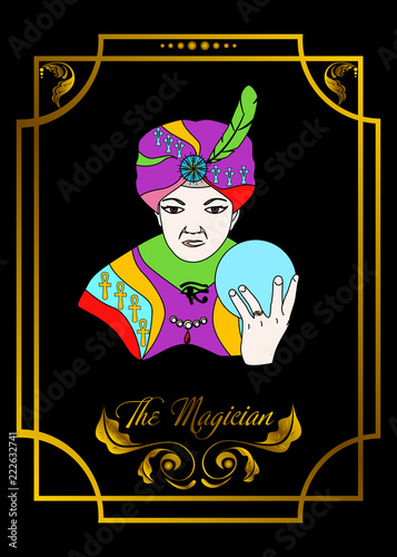 magician man card is magic card for taro with man 7