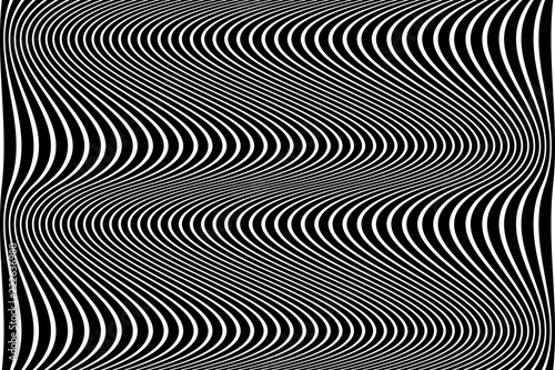 Abstract wavy lines design.