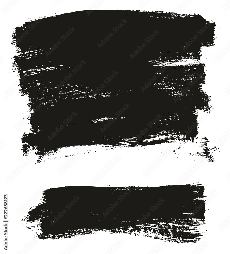 Fototapeta premium Paint Brush Background High Detail Abstract Vector Background Set 91