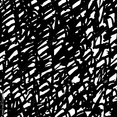 Vector thick pen scribble seamless repeat texture. Monochrome. Use as is ir recolor and scale.