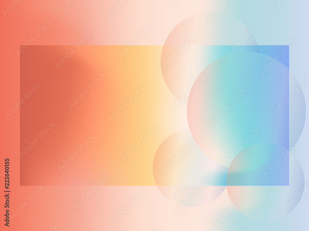 Minimal geometric background. Gradient shapes composition. Minimal geometric background. Gradient shapes composition.