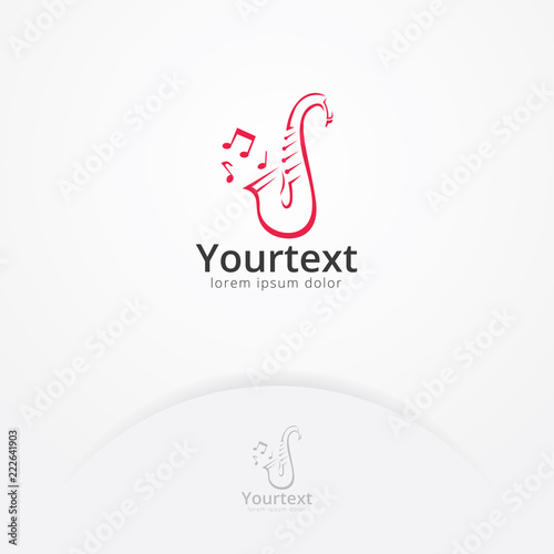 Photography Saxophone logo design