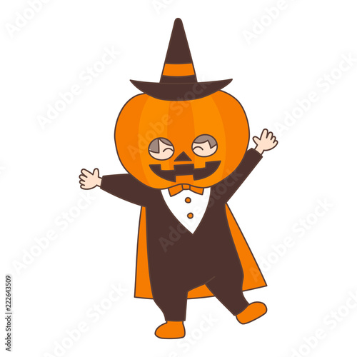 ハロウィン_全身_幼児3歳男の子