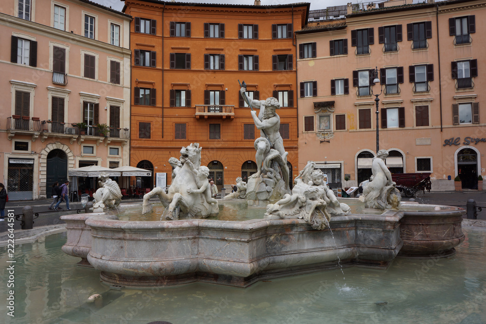 Water Fountain in Rome