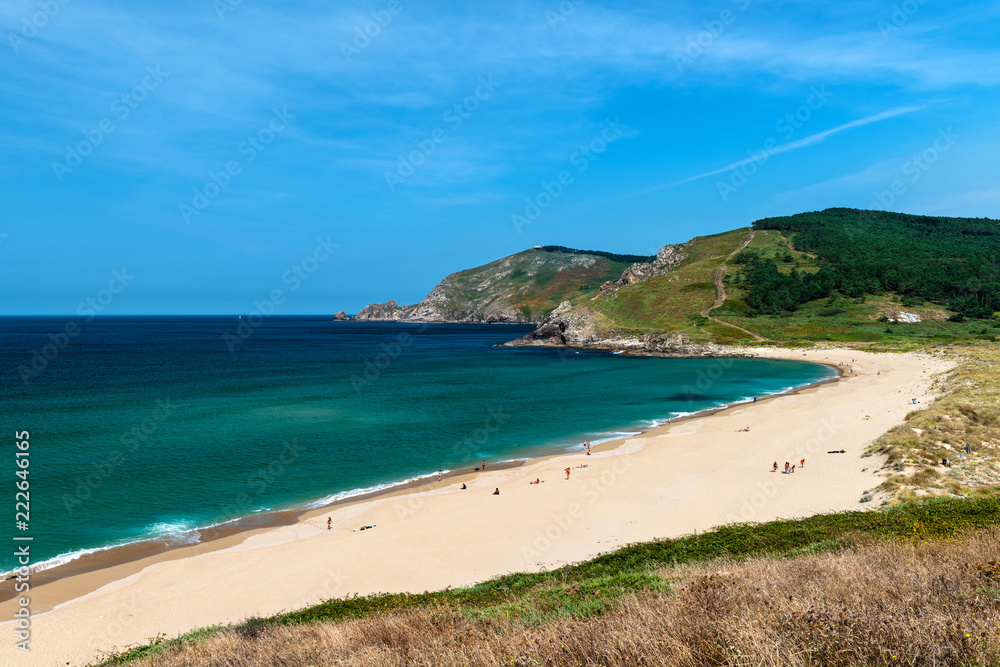 Beach paradise in Galicia, Spain