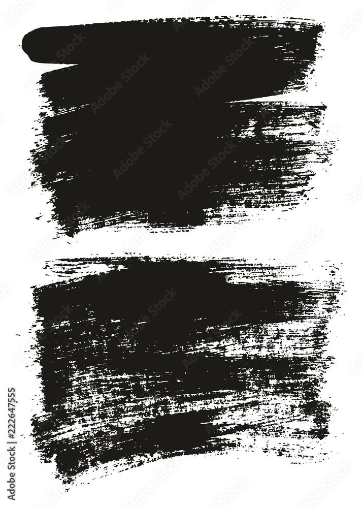 Paint Brush Background High Detail Abstract Vector Background Set 26