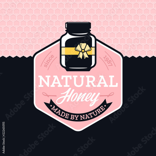 Vector honey logo