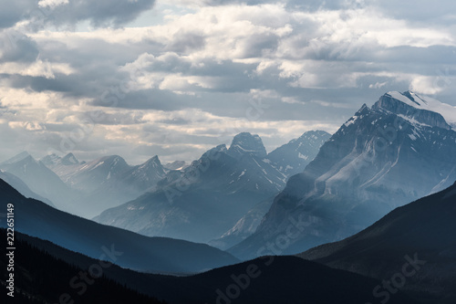 Banff National Park - Dramatic landscape along the Icefields Parkway  Canada
