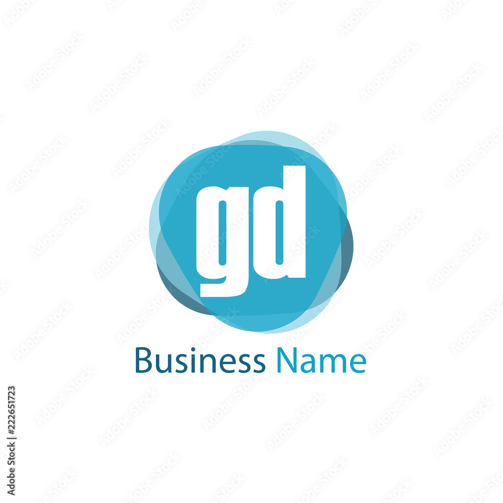 Initial Letter GD Logo Template Design Initial Letter GD Logo Template Design