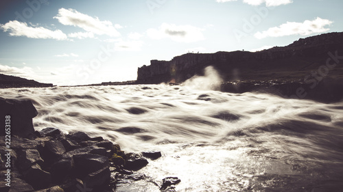 I took this shot in Iceland at Dettifoss Falls