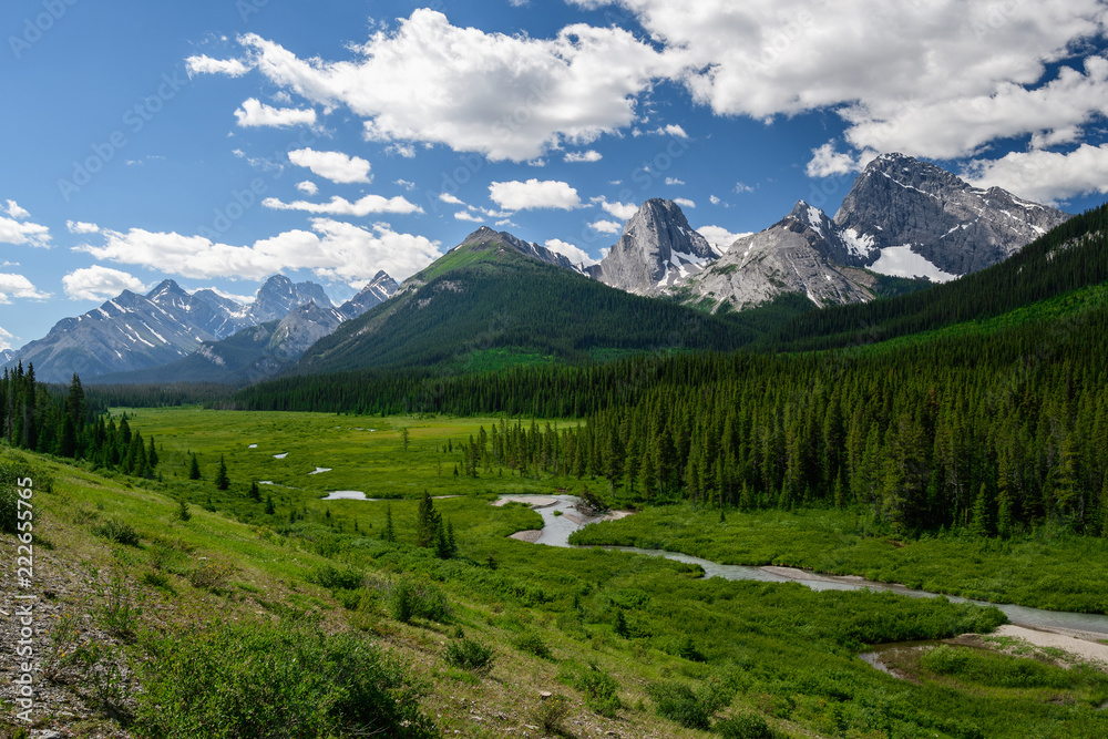 Beautiful summer day in Kananaskis Country Beautiful summer day in Kananaskis Country