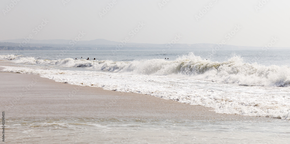 Ocean waves at coast line in Vietnam Ocean waves at coast line in Vietnam