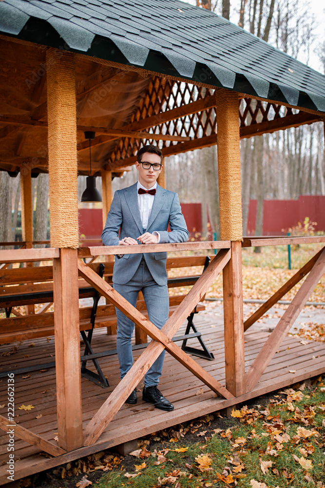 Autumn portrait of a man Autumn portrait of a man