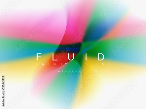 Background abstract - liquid colors wave flow