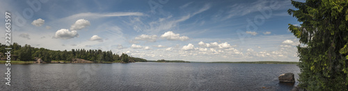 Panorama of the Park of Monrepos