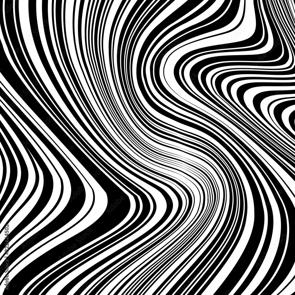 Abstract Vector Background of Waves Abstract Vector Background of Waves