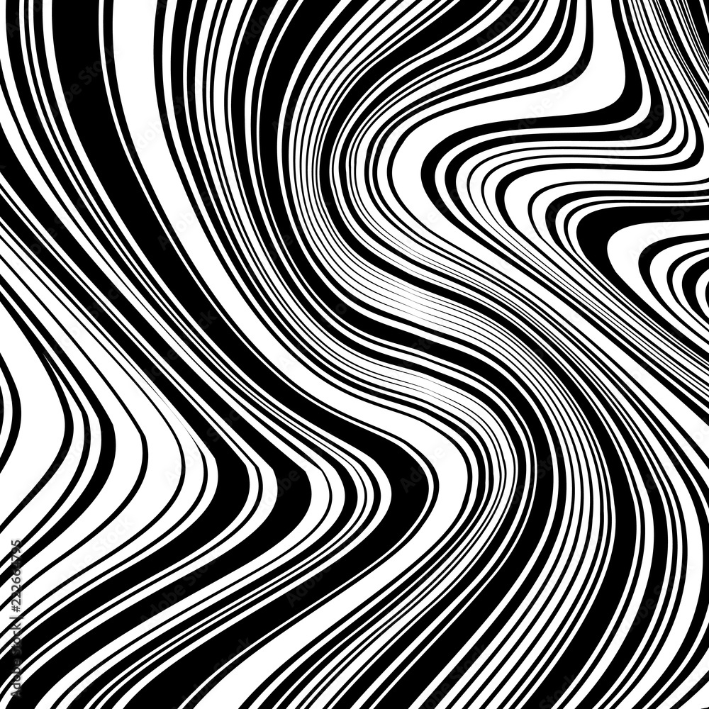 Abstract Vector Background of Waves Abstract Vector Background of Waves