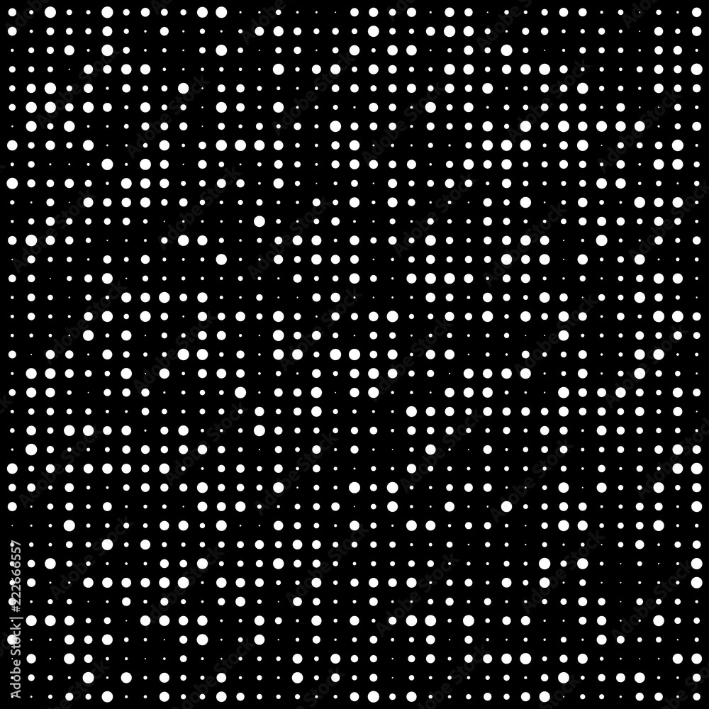 halftone dots pattern vector background