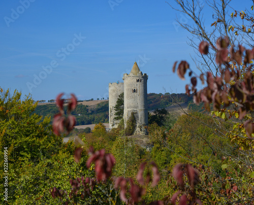 Blick zur Burg Saaleck photo