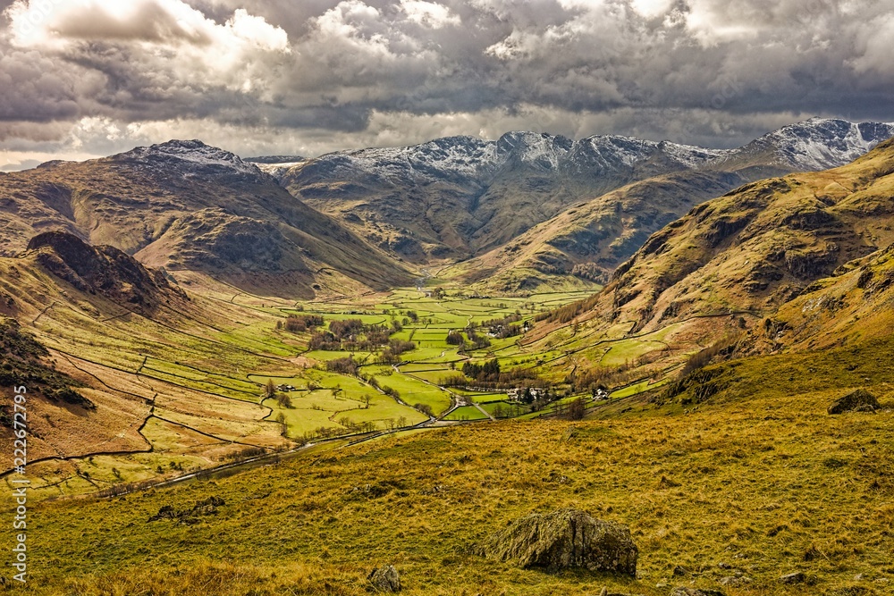 Obraz premium Langdale Valley