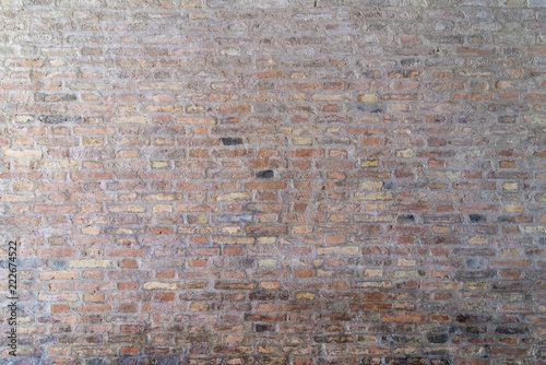 brick wall in old stone 